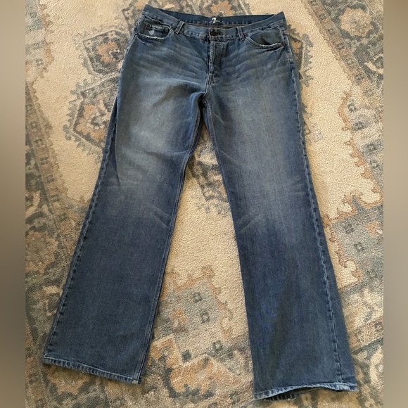7 For All Mankind Other - 7 For All Mankind Button Fly 100% Cotton Jeans 38 x 33